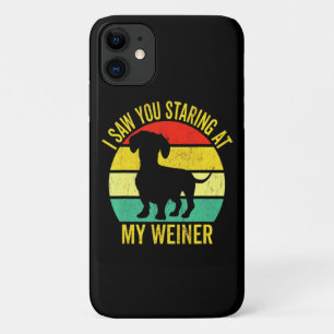 Dachshund Dad Men iPhone 11 Case