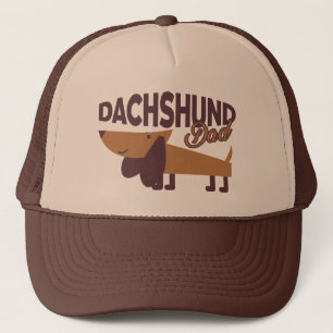 Dachshund Dad Trucker Hat
