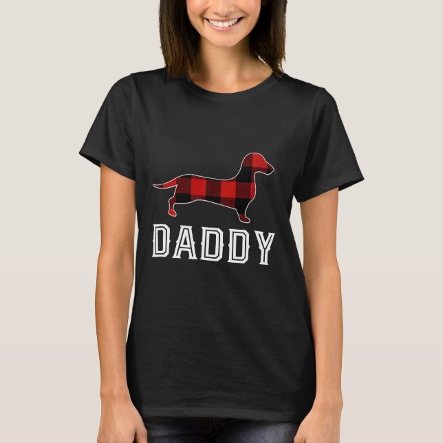Dachshund Daddy T-Shirt (Front)