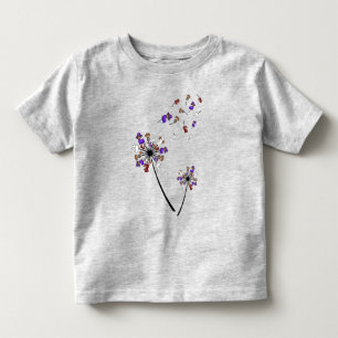 Dachshund Dandelion Flower Halloween Costume Ideas Toddler T-Shirt