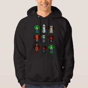 Dachshund Demon Halloween Hoodie