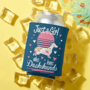 Dachshund Design, Just A Girl Who Loves Dachshunds Can Cooler
