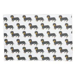 Dachshund Design Pillowcase