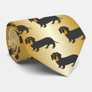 Dachshund Design Tie