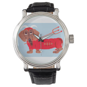 Dachshund Devil Watch