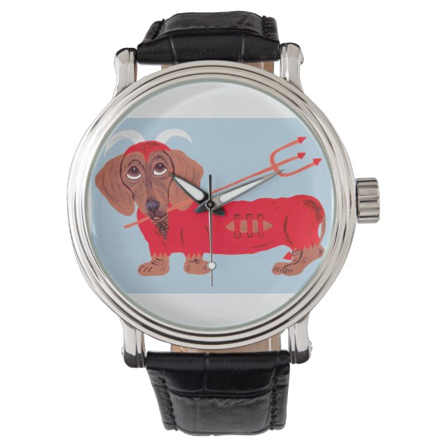 Dachshund Devil Watch (Front)