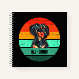Dachshund Devo Men Women Kids Notebook
