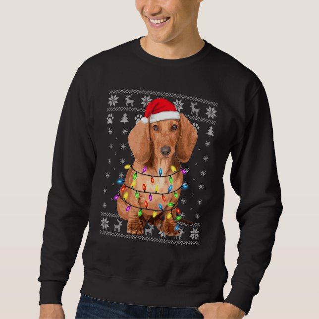 Dachshund Dog 2 Sweatshirt (Front)