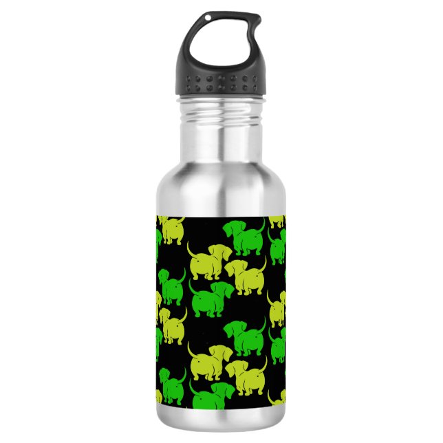 Dachshund Dog  710 Ml Water Bottle (Front)