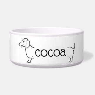 Dachshund Dog Border | Cute Doxie Name
