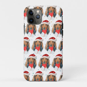 Dachshund Dog Breed Christmas iPhone 11 Pro Case