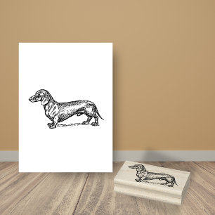 Dachshund Dog Breed Rubber Stamp