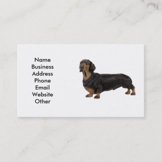Dachshund Dog Business Card