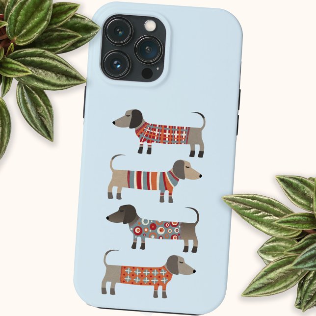 Dachshund Dog Case-Mate iPhone Case (Dachshund Wiener Sausage Dog cell phone case)