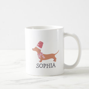 Dachshund Dog Christmas Coffee Mug