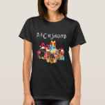 Dachshund Dog Christmas Santa Hat Men Women Kids T-Shirt<br><div class="desc">Dachshund Dog Christmas Santa Hat Men Women Kids</div>