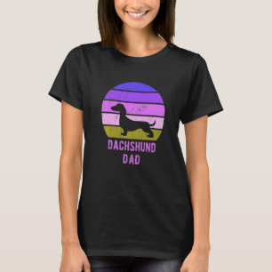 Dachshund Dog Dad Father Weiner Dog Owner T-Shirt