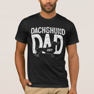 Dachshund Dog Dad Puppy Dad T-Shirt