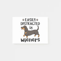 Dachshund Dog Easily Distracted by Wieners