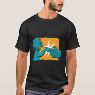 Dachshund Dog Fist Bump T-Shirt