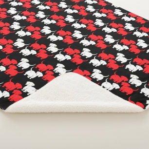 Dachshund Dog Gifts Sherpa Blanket