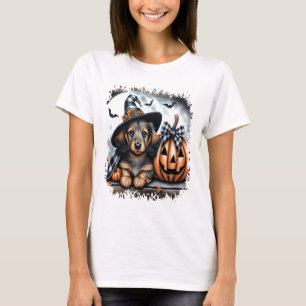 Dachshund Dog Halloween T-Shirt