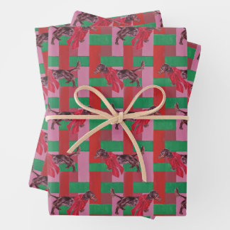 Dachshund Dog Holiday Wrapping Paper