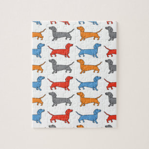 Dachshund Dog Jigsaw Puzzle