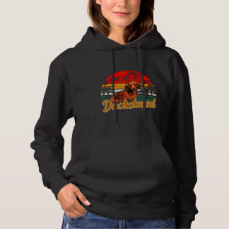 Dachshund Dog Mom Dad Hoodie