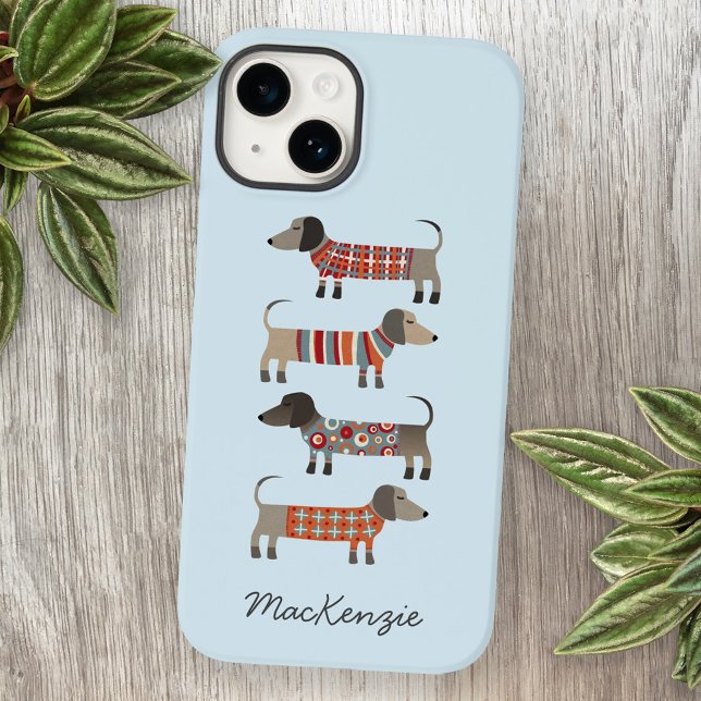 Dachshund Dog Personalised Case-Mate iPhone Case (Creator Uploaded)