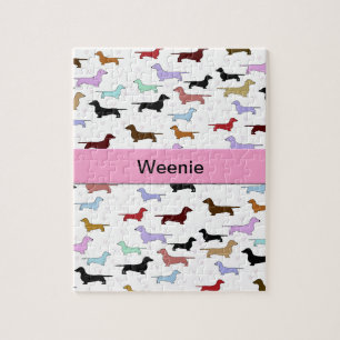 Dachshund Dog Puzzle
