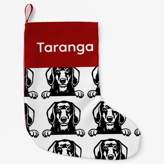 Dachshund dog socks Customised dog Socks - Put Y (Front)