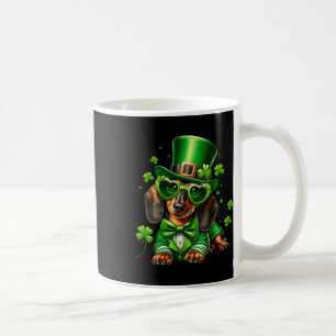 Dachshund Dog St Patrick's Day Shirt Weiner Doxie Coffee Mug