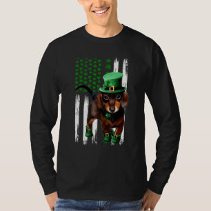 Dachshund Dog St Patrick's Day T-Shirt
