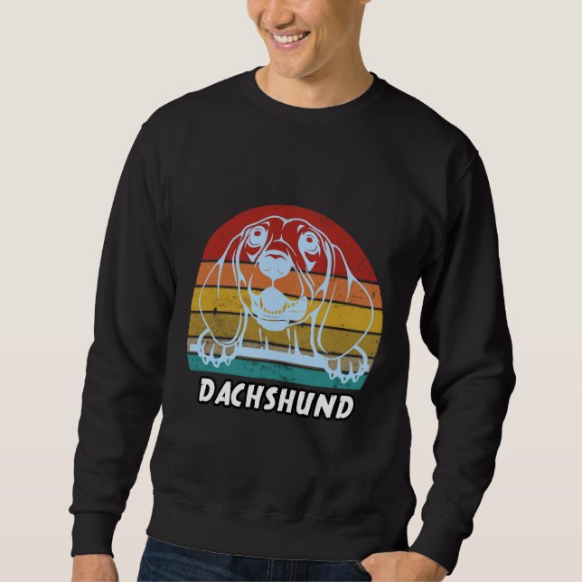 Dachshund Dog    Sweatshirt (Front)