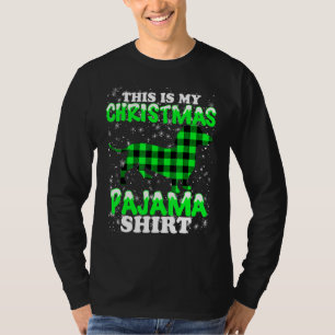 Dachshund Dog This Is My Christmas Pajama T-Shirt