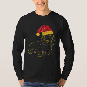 Dachshund Dogs Christmas For Men Women Kids T-Shirt