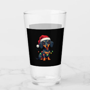 Dachshund Dogs Tree Christmas Sweater Xmas Gifts F Glass