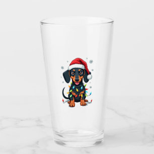 Dachshund Dogs Tree Christmas Sweater Xmas Gifts F Glass