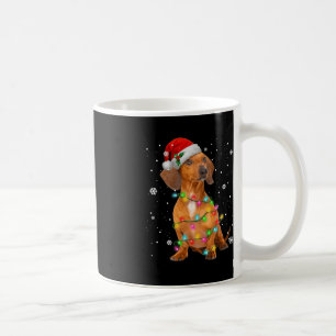 Dachshund Dogs Tree Christmas Xmas Gifts For Pet Coffee Mug