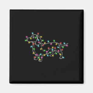 Dachshund Dogs Tree Christmas Xmas Gifts For Pet D Magnet