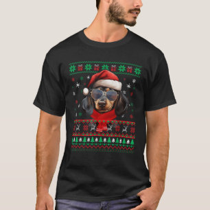 Dachshund Dogs Xmas Pajama Christmas Sweater Match