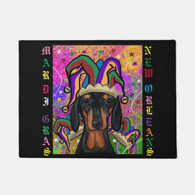 Dachshund         doormat (Front)