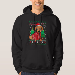 Dachshund Doxie Christmas Ornament Tree Xmas Mum D Hoodie