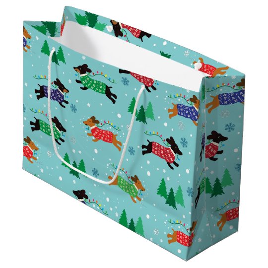 dachshund gift bag