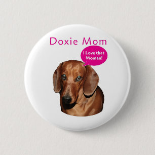 Dachshund - Doxie original artful designs 6 Cm Round Badge