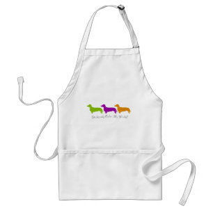 Dachshund - Doxie original artful designs Standard Apron