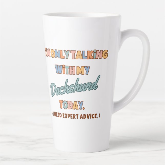 Dachshund Drinking Cup or Mug (Right)