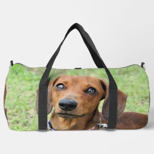 Dachshund duffle bag