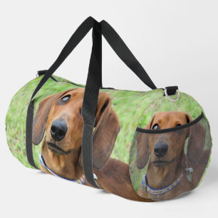 Dachshund duffle bag